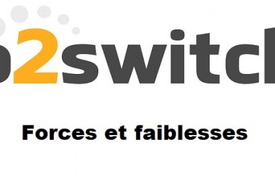forces et faiblesses o2switch