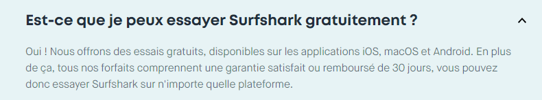 essai gratuit surfshark